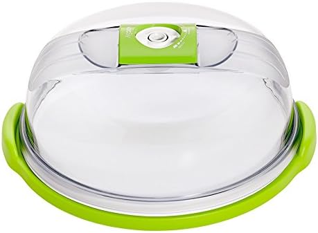Zepter VacSy Round Cheese Bell/Cake Cover (Large) - Multipurpose Food Container - 4.7 L (Ø 28 cm, h: 14 cm)