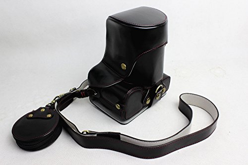 Volle Schutz Bottom Öffnung Version Schutz PU Leder Kamera Tasche für Sony ILCE-7RM3 Alpha 7R III mit 24-70mm Objektiv… – Bild 3