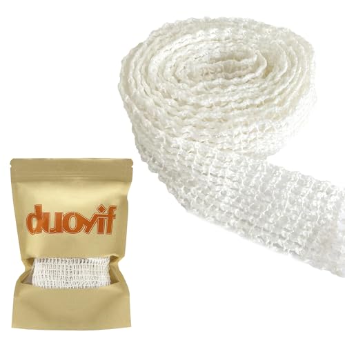 duoyif Rete Per Arrosto 5mx9cm Rete Di Carne Elastica, Rete Alimentare Per Arrosti, Reti Per Salumi Rete Da Cucina Per Arrosti Rete Per Insaccati, Rete Arrosto Per Fumare Arrostire e Marinare La Carne