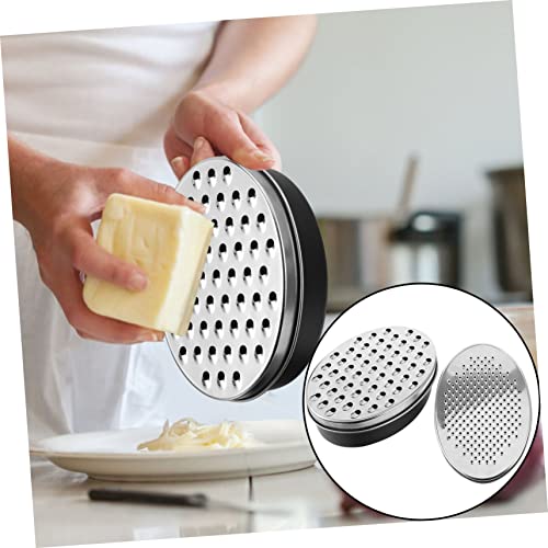 Set rallador multifuncional para queso y verduras acero inoxidable miniatura 6