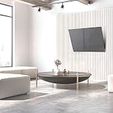 Barkan uchwyt ścienny do telewizora, 13 – 58 cali uchwyt do telewizora, utrzymuje do 25 kg, do LED OLED LCD, maks. VESA 400 x 400