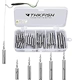 THKFISH Fishing Weights Fishing Sinker Drop Shot Weights Fishing Weights Kit Drop Shot Rig Fishing...