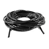 Color: negro; longitud total (aprox.): 10 m/32,8 pies