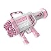 YUNYI Giocattolo per Fare Le Bolle,Bubbles Maker Giocattolo Bubble Blaster per i più Piccoli - Macchina Automatica Gatling lanciarazzi Phantom Light per bomboniere estive, Regali di Compleanno
