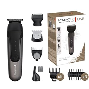 Tondeuse Électrique Multifonction 18-en-1 Remington One - Visage & Corps