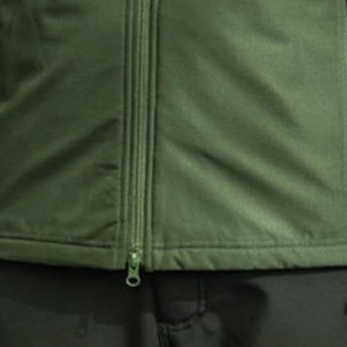 Chaqueta ligera con capucha para hombre talla S verde miniatura 6