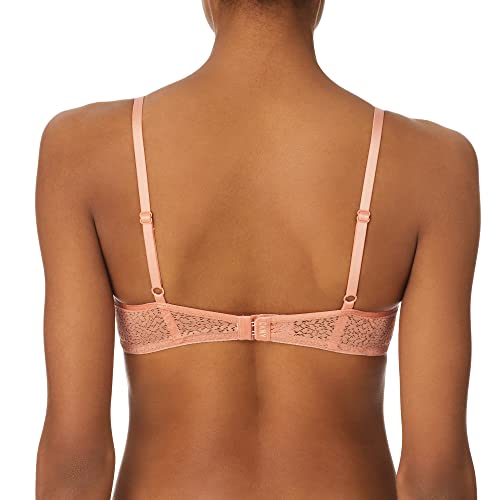 Image of DKNY Modern Lace Unlined Demi Bra