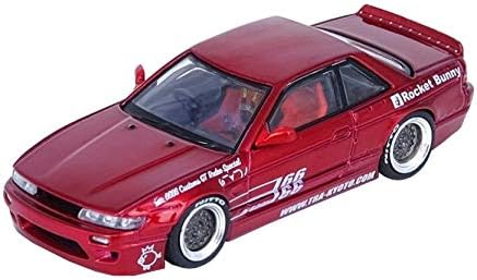 Amazon Inno Models 1 64 ニッサン シルビア S13 Panem Rocket Bunny V1 レッドメタリック 完成品 ミニカー ダイキャストカー ホビー