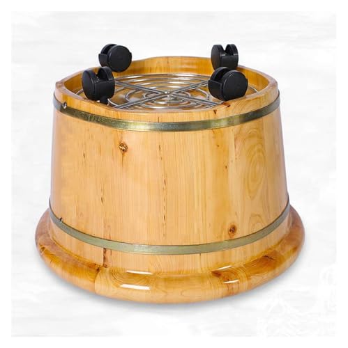 Tina de Madera Maciza para Pies con Masaje y Tapa miniatura 4
