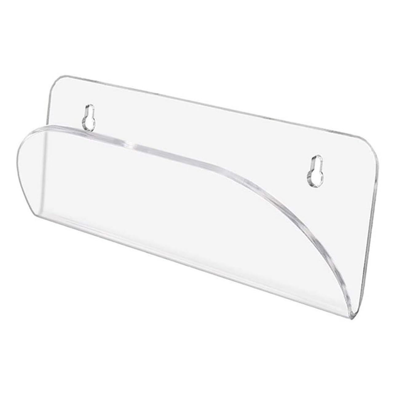POPETPOP Support Mural Acrylique Transparent pour Skateboard et Planche à roulettes Rangement Mural Compact et Robuste avec Vis pour Installation Facile Adapté à Snowboard et Planche de