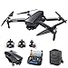Produktbild 2021 NEU Drohne 3-Achsen Gimbal,Drohne mit Kamera 4K 4/5G Wifi GPS Smart Follow,Erkennung von Gestenaufnahmen,Festkomma-Surround,,Bild- / Video-Sharing,Professionelle Drohne 50X Faltbarer Quadcopter