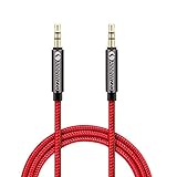 ANNNWZZD Cavo AUX 3,5mm Universal Compatibility - Perfectly compatible with any devices with a 3.5mm aux port. Such as Headphones, Apple iPod iPhone iPad, Echo Dot, Tablet, Laptop, Hi-Fi or Car Stereos, Smartphones, MP3 Player and any other audio-playing devices