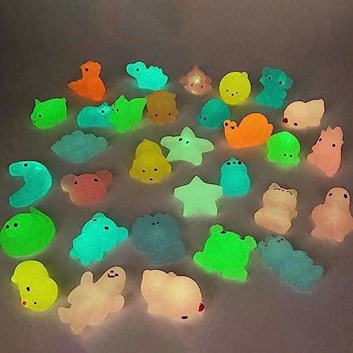Mochi Squishy,Mini – Animais Mochi Brinquedos de estresse para crianças e adultos, mini brinquedos p