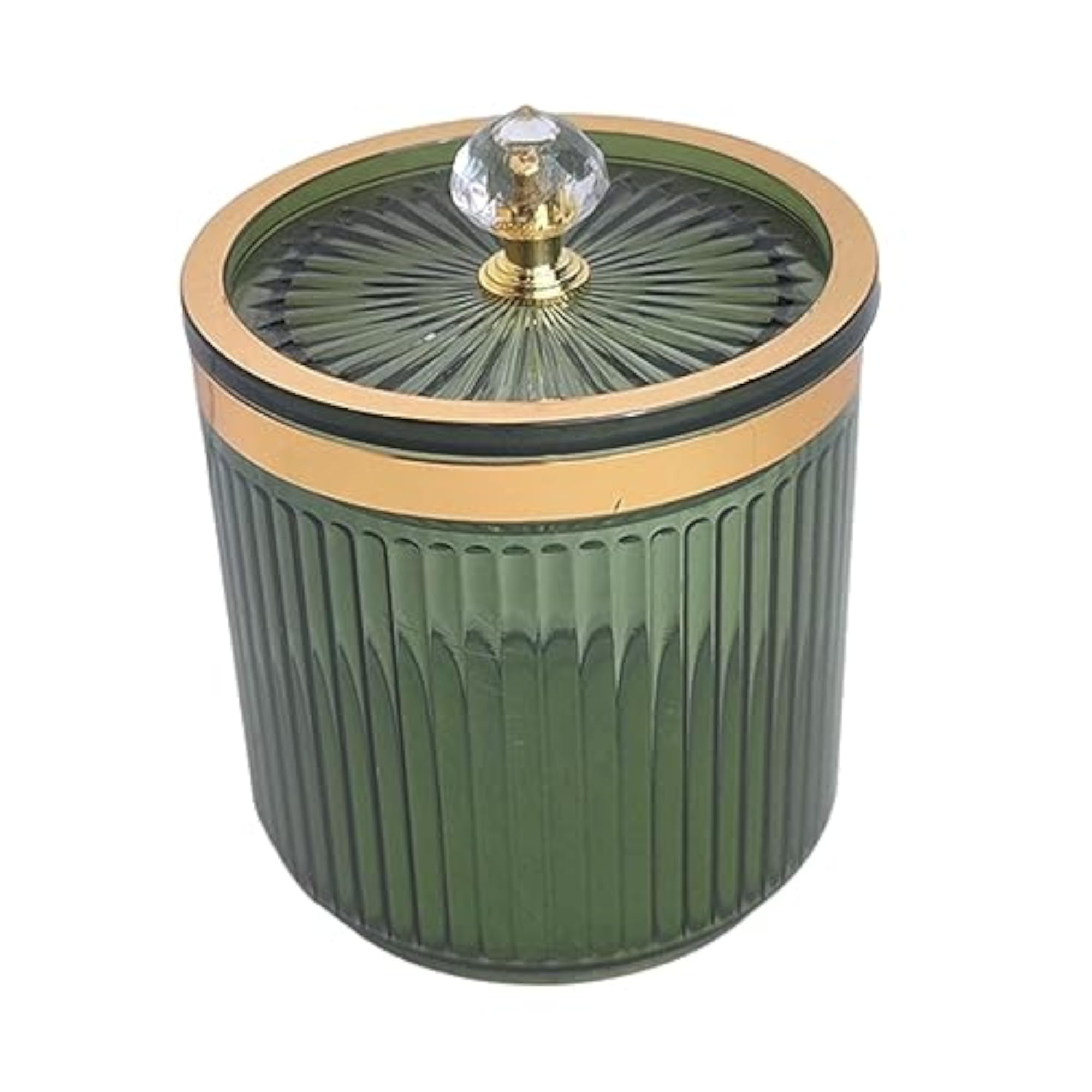 Cotton Round Pads Container with Lid