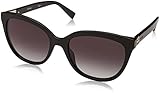 Protective case included Max Mara MM Tile 9O 807 55 Montures de Lunettes, Noir (Black/Grey), Femme