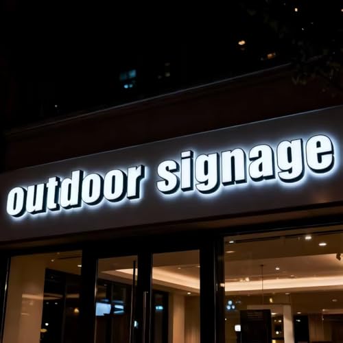 Image of Custom 3D Channel Letter Signs, Personalized Outdoor LED Business Logo Sign