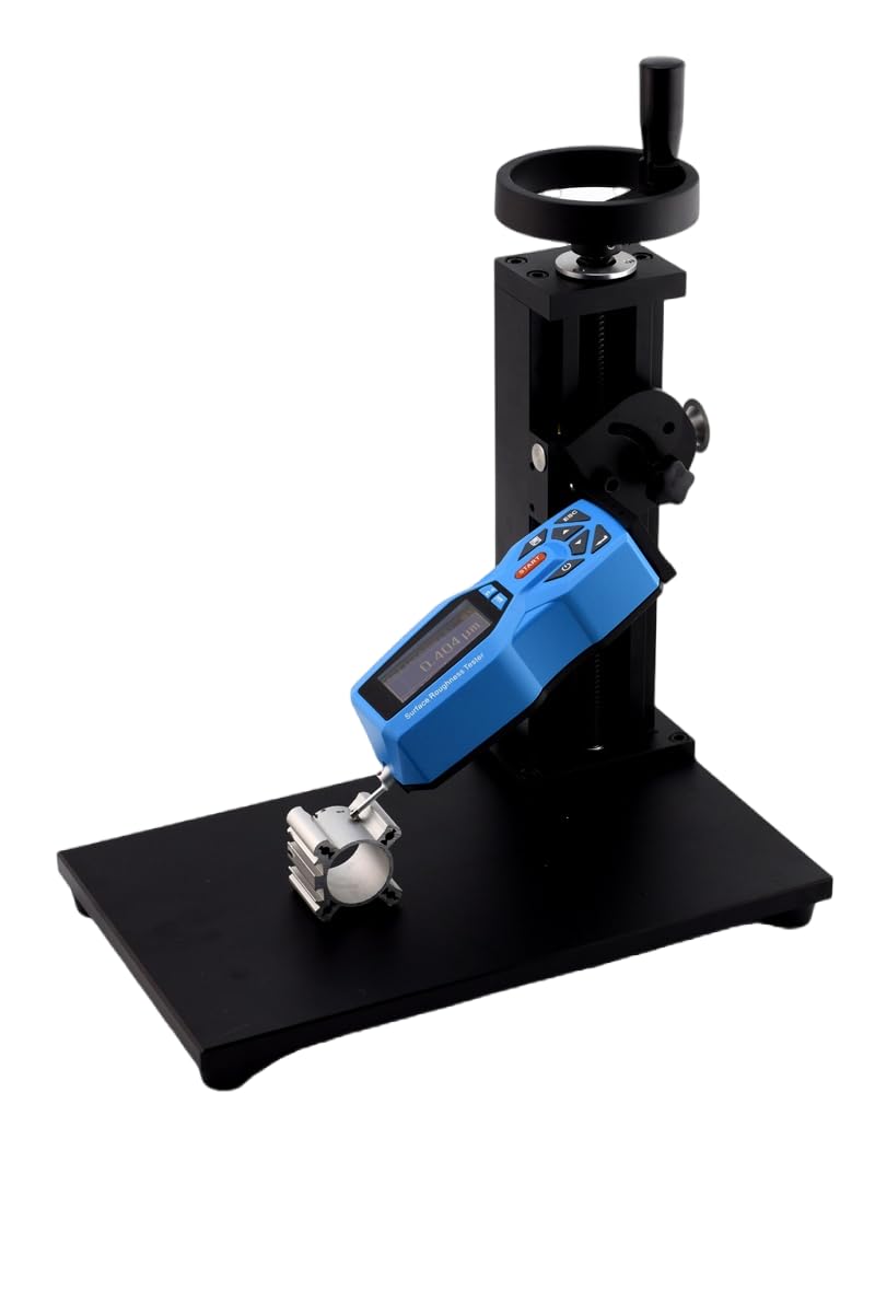 SUNNYSONG 22 Parameters Handheld Digital Surface Roughness Tester Meter kR220- Portable Profilometer with Real-time Clock, Ra Rz Range, and Display for Accurate Surface Measurement