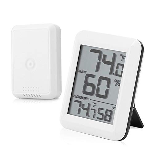 Sufei Wireless Indoor And Outdoor Thermometer Hygrometer, Electronic Digital Accurate Room LCD Display Easy To Read, for Home Office
