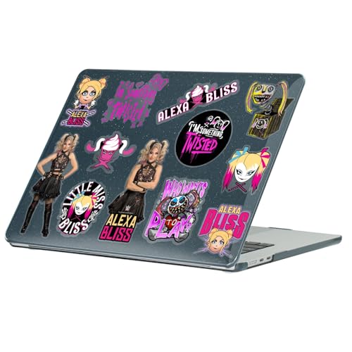 Coque MacBook Air 13.6 WWE Alexa Bliss Armure Cristal Pailletée Luxe