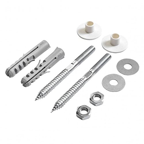 Home Standard® Wall Mounted Basin Sink Fixing Bolt Kit | 10mm Bolts, Washers, Plugs & Nuts