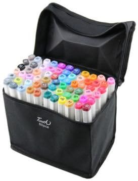 40 Color SET TOUCH New 6 Alcohol Graphic Art Twin Tip Pen Marker Fashion Design (40)