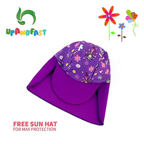 image for upandfast Baby Swimsuits UPF 50+ Sun Protection Long Sleeve One Piece 