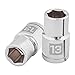 Truper 13263 / D-5413-M - 13 mm 6-Point Socket, 1/2