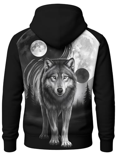 Image of PAGYMO Graphic Hoodies for Men Funny Novelty Pullover Hooded Sweatshirt