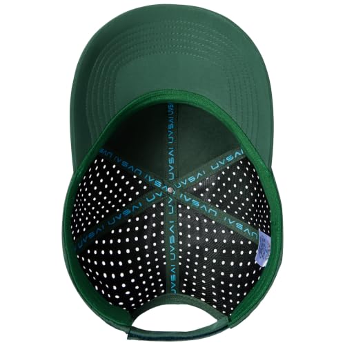 Image of UPF 50+ Performance Water Resistant Baseball Cap Lightweight Breathable Hat Golf Running Boat Hiking for Men Women