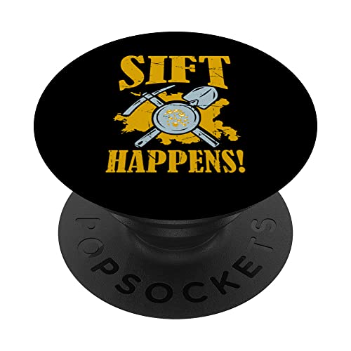 Gold Panning para Gold Panner Prospector Gold Gold Mining PopSockets PopGrip Intercambiable