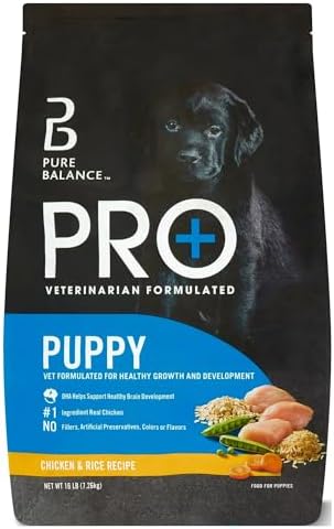 Pure Balance Pro+ Puppy Chicken & Rice Recipe Dry Dog Food for Pu...