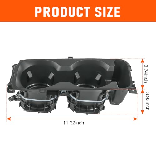 Portavasos para consola central compatible Ford Explorer 20-23 miniatura 7