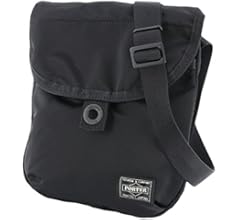 ［良品］PORTER ブラック ショルダーバッグ ムース ショルダーバッグ(L)（ショルダーバッグ）｜PORTER
