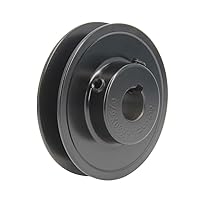 Vista 7 de AK30-5/8 pulgadas perforadas poleas de banda de ranura única 3.0 "OD 5/8" Bore V-Belt polea polea de correa de hierro fundido para correa en V