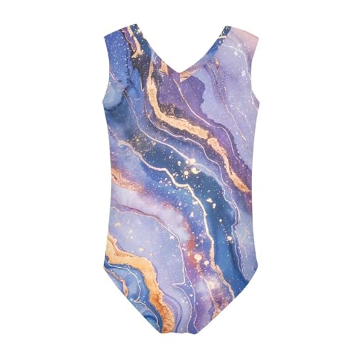 Image of Fashion Print One-Piece Swimsuits for Girls,Soft Stretchy One Piece Bathing Suit Quick Dry Beach Swimwear 5-14 Years