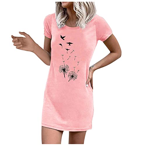 MICKURY Sommerkleid Damen sexy,spaghettiträger Kleid,figurbetontes...