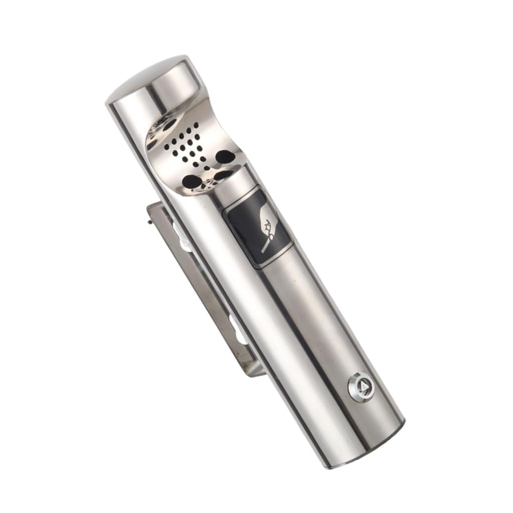 Wall Mounted Outdoor Metal Ashtray Fires Safe Metal Cigarettes Disposal Receptacle Commercial Design for Public