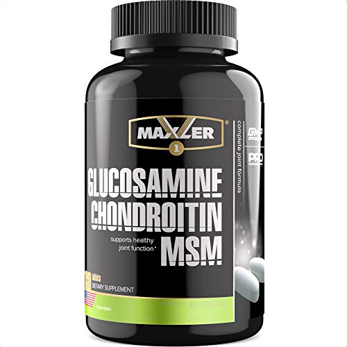 Maxler Glucosamine Chondroitin MSM - Joint Supplements for Men & Women - Joint Health & Knee Support - Anti Inflammatory Supplement - 180 MSM Glucosamine Chondroitin Easy-to-Swallow Tablets