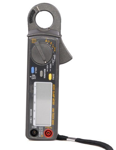 Clamp Mètre DC/AC 10m Gowe haute résolution pour mesures électriques de précision