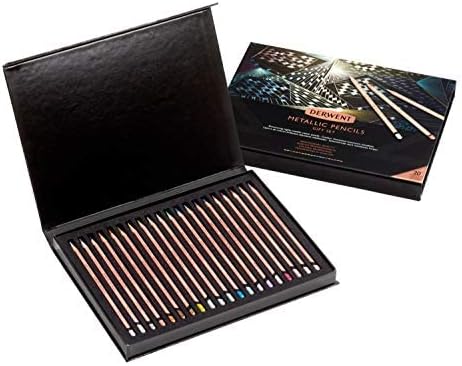 Derwent Metallic 20th Anniversary Set (20) Multicoloured, One Size, 2305598