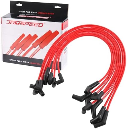 JDMSPEED HEI Red Cap Distributor For Ford FE V8 Engines 352 360 390 427 428 – 65000 Volt One-Wire Upgrade
