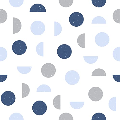 Image of Encasa XO Dining Table Cover Cloth for 4 Seater (57 inchx57 inch) | Cotton Square Dining Table Cloth - Machine Washable Rectangle Tablecover for Wedding, Party, Buffet - Blue Moon