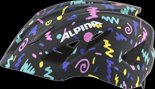Casco infantil Alpina Pico ajustable contra impactos para niños que aprenden a montar 3