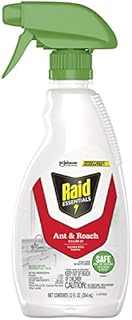 Raid Essentials Ant & Roach Killer Spray Bottle, Child & Pet Safe, Kills Insects Quickly, for Indoor Use, 12 oz