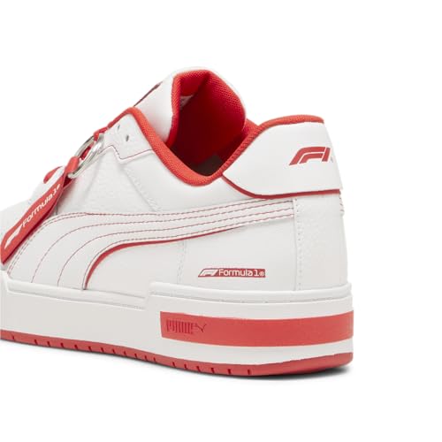 PUMA Men's Formula 1 CA Pro Shoes, White-Pop Red, 112