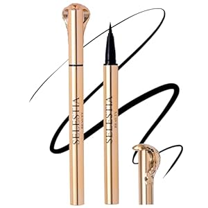 Liquid Eyeliner Pen Queen Cobra – Long-Lasting & Waterproof Eyeliner Pencil – Black Eyeliner Liquid Liner for All Day Wear – 0.016 Fl Oz