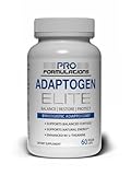 Pro Formulations MD Adaptogen Elite - Synergistic Blend - 60 vcaps - Balances Cortisol & Natural Energy - Enhanced with Rhodiola, Ashwagandha, Astragalus, Schisandra, Eleuthero, L-Theanine