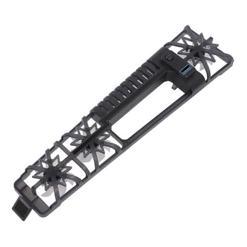 Ventilador de Refrigeración para Consola de Juegos para PS5, para Accesorios de PS5 Ventilador de Refrigeración con Puerto USB y Efectos de Iluminación RGB, Diseño de Succión - imagen 8