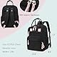LORADI 18-Pockets Windel Bag Rucksack mit wasserdichten Taschen und Kinderwagen Schnalle, wandelbare Tragetasche