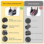 1 Pack - Foot Hammock for Plane Travel, Portable Airplane Foot Hammock with Memory Foam and Hardboard, Airplane Travel Essentials - Image 4